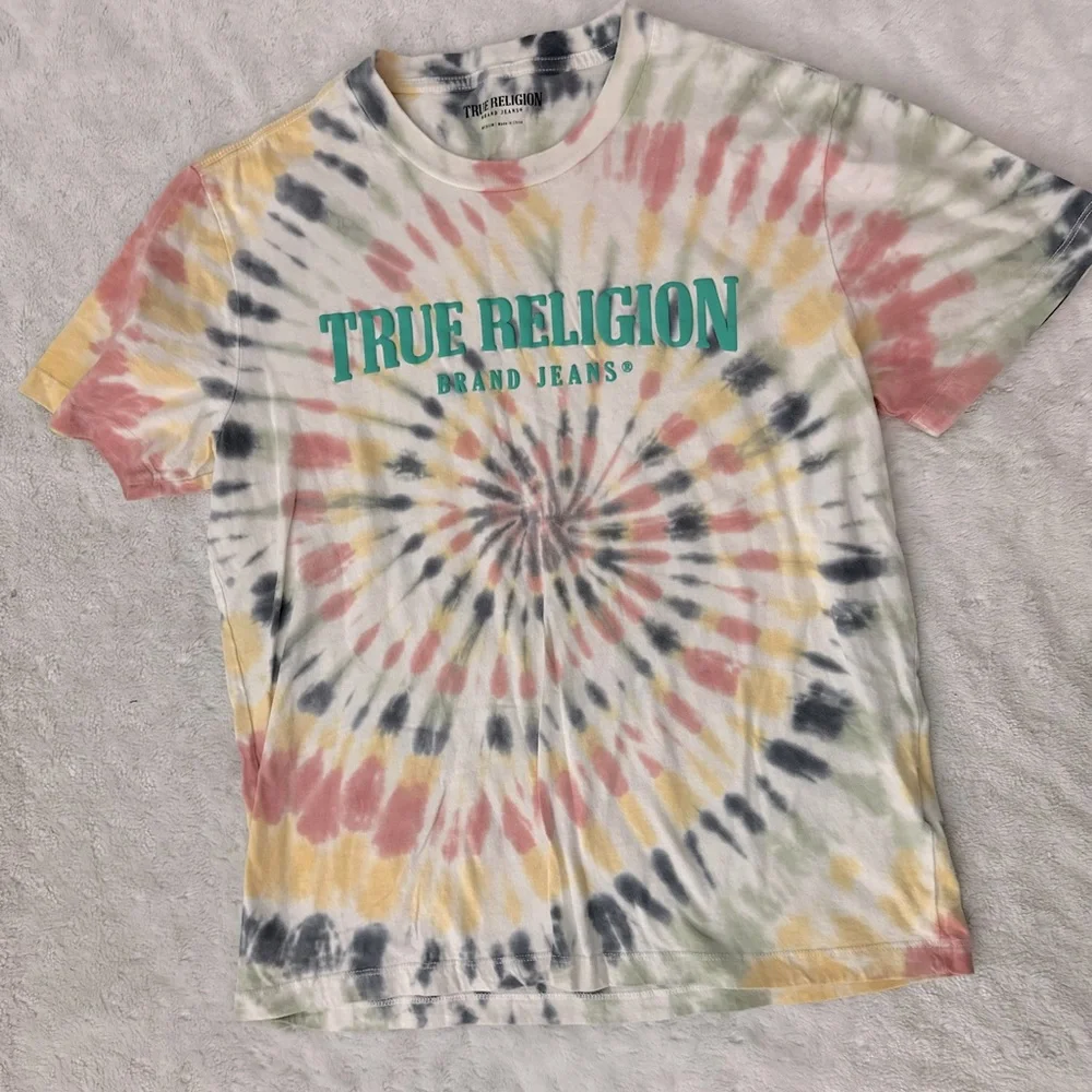 True Religion City Tie-Dye Short-Sleeve T-Shirt